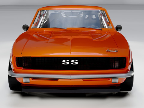 Chevrolet Camaro SS 1967 Modello 3D
