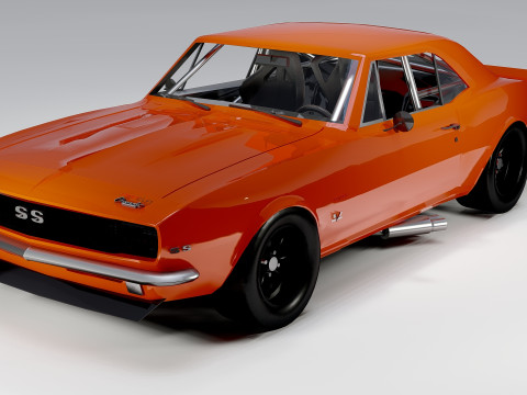 Chevrolet Camaro SS 1967 Modello 3D