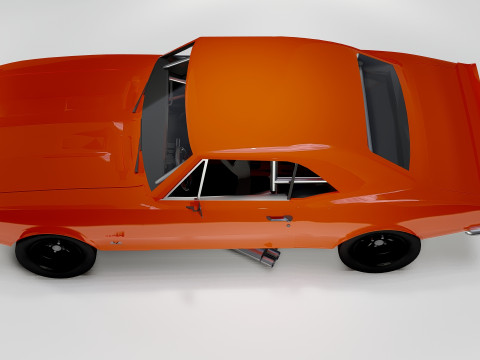 Chevrolet Camaro SS 1967 Modello 3D