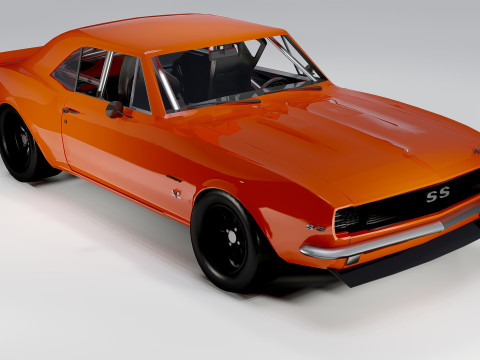 Chevrolet Camaro SS 1967 Modello 3D