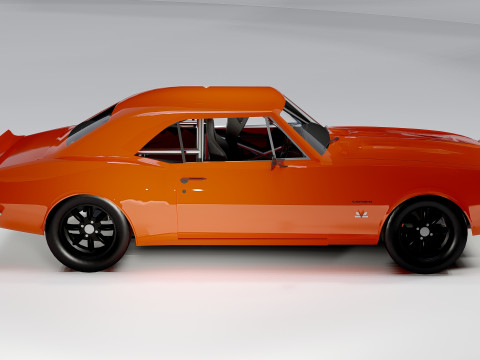 Chevrolet Camaro SS 1967 Modello 3D