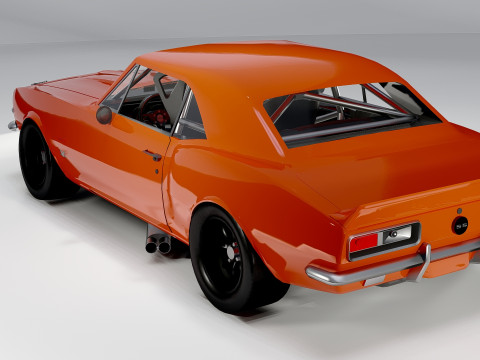 Chevrolet Camaro SS 1967 Modello 3D