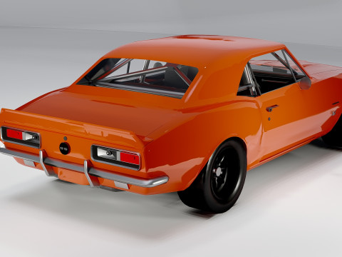 Chevrolet Camaro SS 1967 Modello 3D
