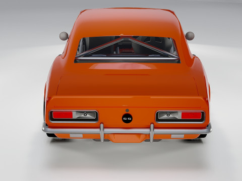 Chevrolet Camaro SS 1967 Modello 3D
