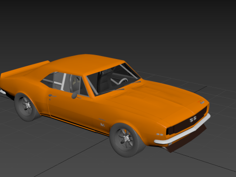 Chevrolet Camaro SS 1967 Modello 3D