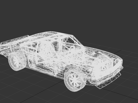 Chevrolet Camaro SS 1967 Modello 3D