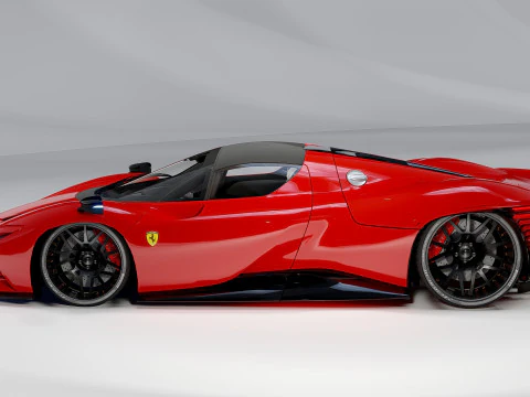 Ferrari Daytona SP3 Forgiato 3D Model