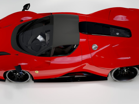Ferrari Daytona SP3 Forgiato 3D Modell