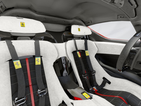 Ferrari Daytona SP3 Forgiato 3D Modell