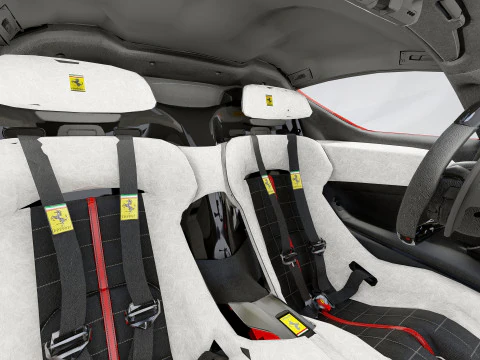 Ferrari Daytona SP3 Forgiato 3D Model