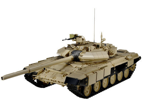 T-90S Main Battle Tank Panzer 3D Model