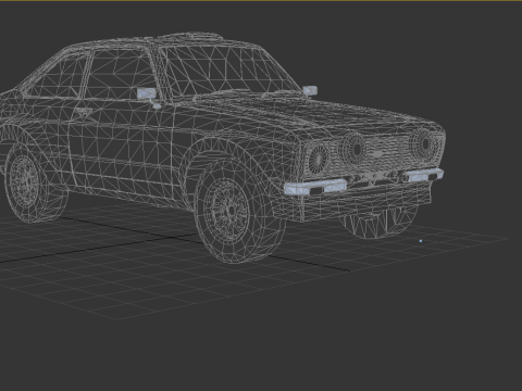 Fo rd Escort Mk2 Fast Furious 6 Rally Car Model 3D