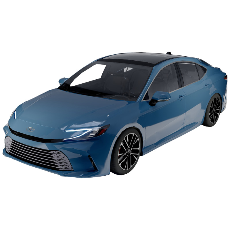 Toyota Camry XLE 2025 Modern Luxury Sedan 3D 模型 .c4d .max .obj .3ds .fbx .stl .blend