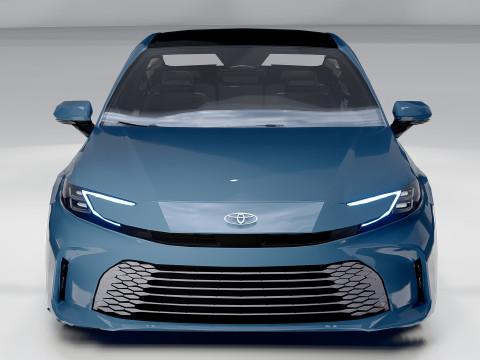 Toyota Camry XLE 2025 Modern Luxury Sedan 3D 模型