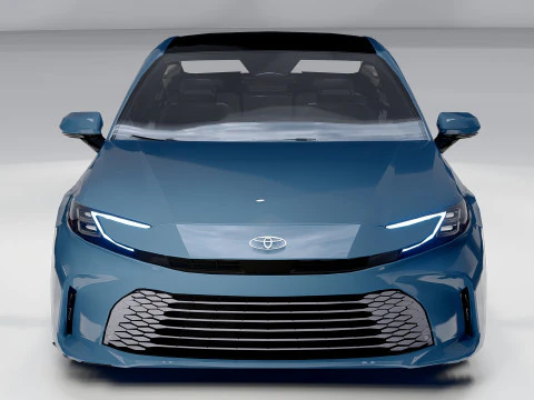 Toyota Camry XLE 2025 Modern Luxury Sedan 3D Model