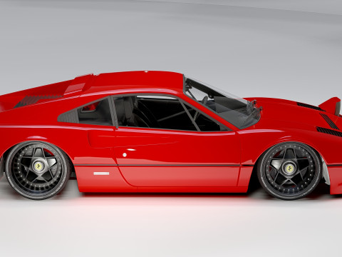 Ferrari 308 GTB-GTS Classic Italian Sports Car Modelo 3D