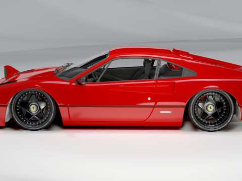 Ferrari 308 GTB-GTS Classic Italian Sports Car Modelo 3D