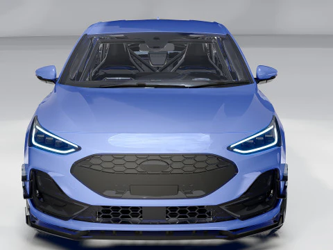For d Focus 2025 Modern Compact Hatchback 3D Model