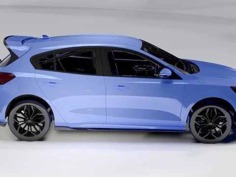 For d Focus 2025 Modern Compact Hatchback 3D Model