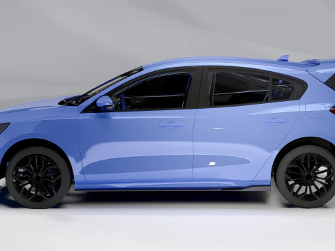 For d Focus 2025 Modern Compact Hatchback 3D Model