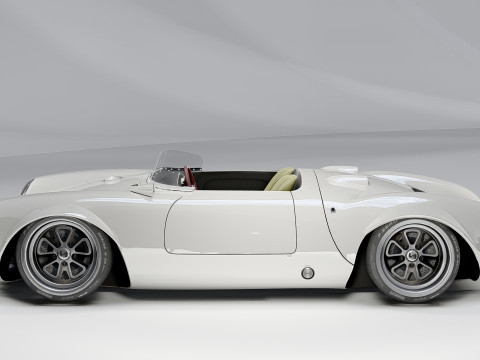 Porsche 550 Wild Body Classic Racing Speedster 3D 模型