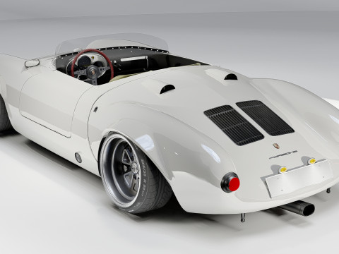 Porsche 550 Wild Body Classic Racing Speedster 3D 模型