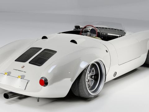 Porsche 550 Wild Body Classic Racing Speedster 3D 模型