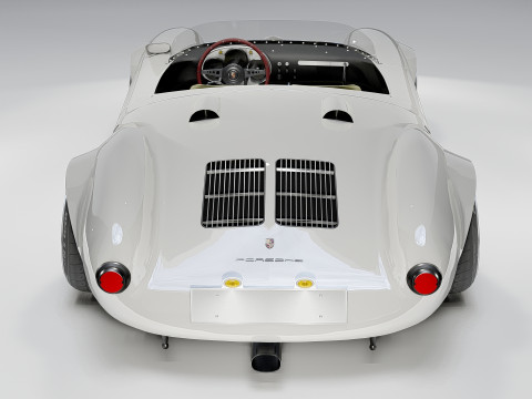 Porsche 550 Wild Body Classic Racing Speedster 3D 模型