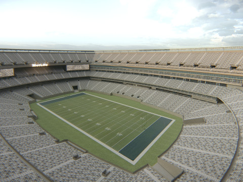 메트라이프 스타디움 모던 아메리칸 스포츠 아레나 3D 모델