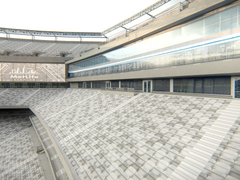 MetLife Stadium Modern American Sports Arena 3D Model