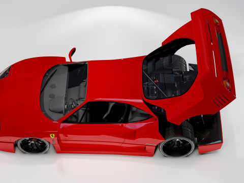 Ferrari F40 3D 모델