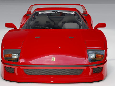 Ferrari F40 3D 모델