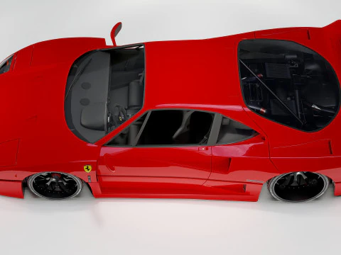 Ferrari F40 3D Model