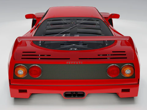 Ferrari F40 3D Model