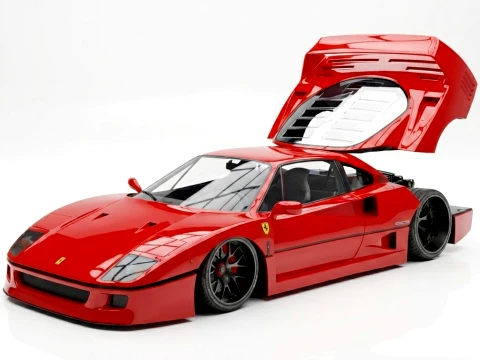 Ferrari F40 3D Model