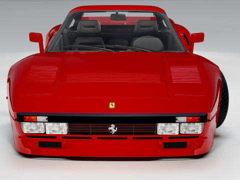 Ferrari 288 GTO Classic Italian Supercar Model 3D