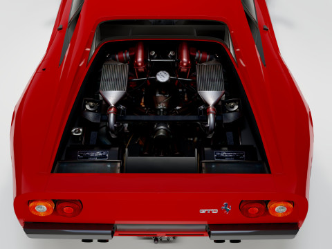 Ferrari 288 GTO Classic Italian Supercar Model 3D