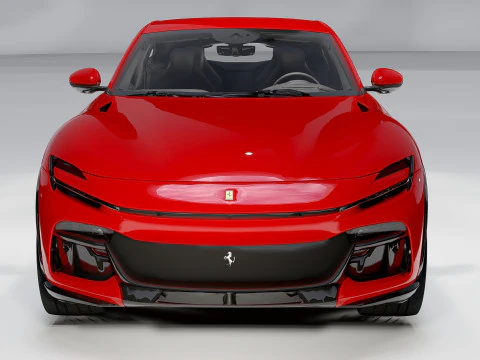 Ferrari Purosangue Luxury Performance SUV 3D Model