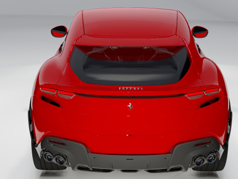 Ferrari Purosangue Luxury Performance SUV 3D 모델