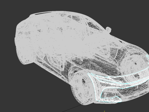 Ferrari Purosangue Luxury Performance SUV 3D 모델