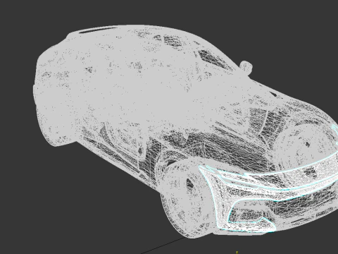 Ferrari Purosangue Luxury Performance SUV 3D Model