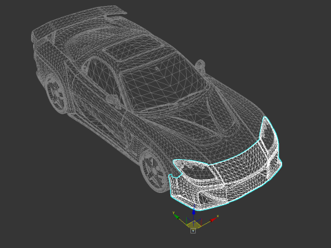 Mazda RX-7 Veilside Tokyo Drift JDM Tuned Sports 3D Model