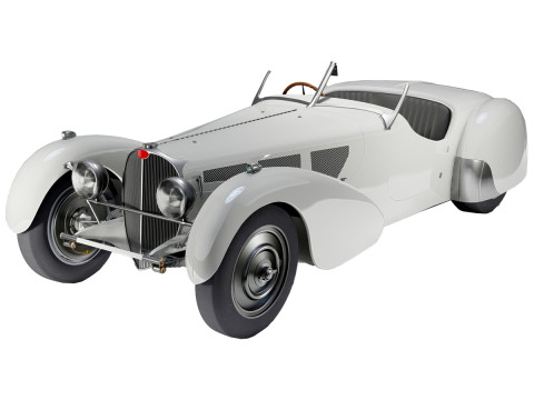 Bugatti Type 57S Roadster 1937 3D Modell