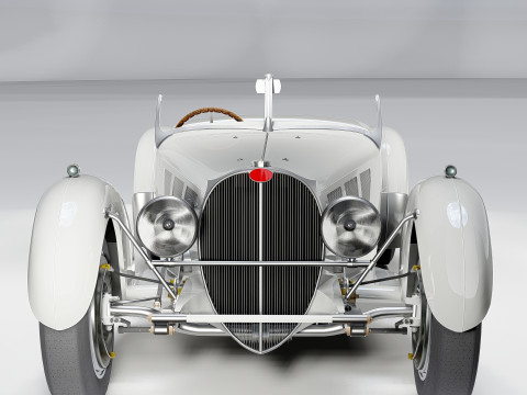 Bugatti Type 57S Roadster 1937 Modelo 3D
