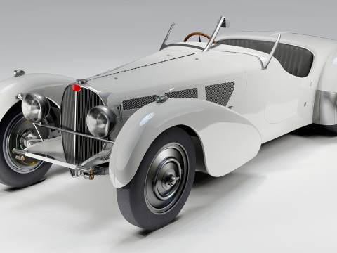 Bugatti Type 57S Roadster 1937 Modelo 3D