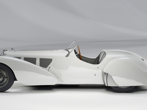 Bugatti Type 57S Roadster 1937 Modelo 3D