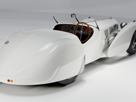 Bugatti Type 57S Roadster 1937 Modelo 3D