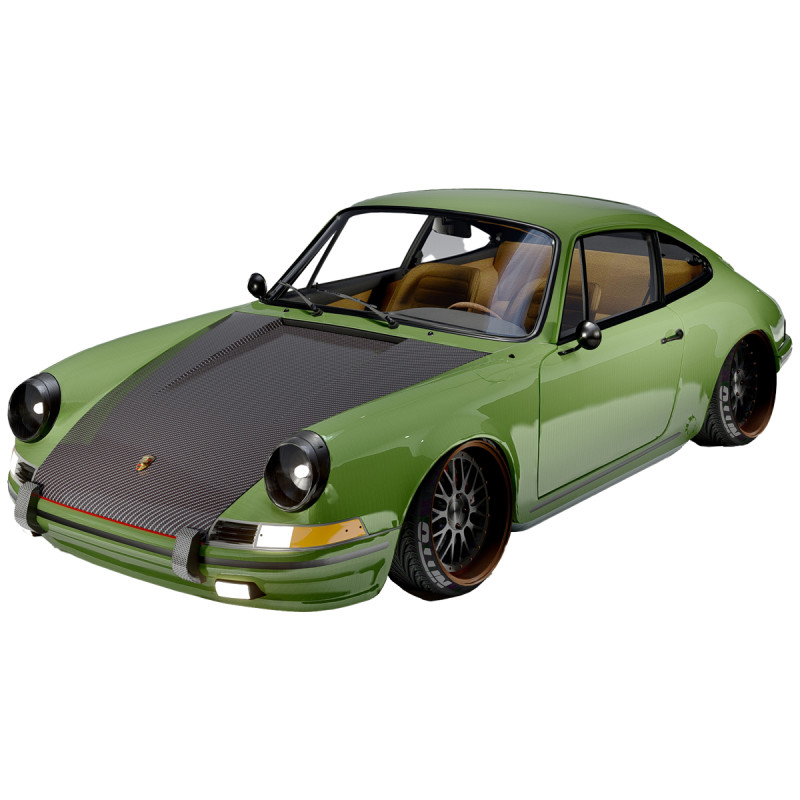 Porsche 911 Classic Restomod 1964 3D Model .c4d .max .obj .3ds .fbx .stl .blend