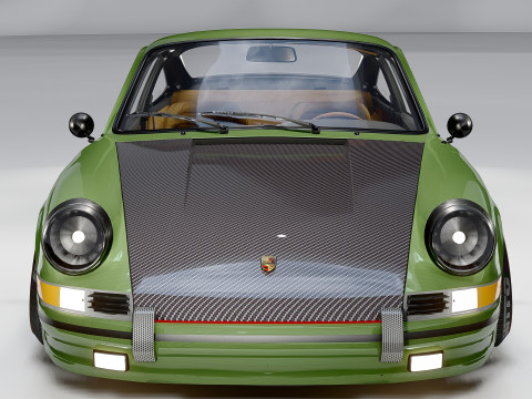Porsche 911 Classic Restomod 1964 3D Model