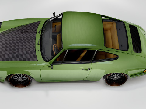 Porsche 911 Classic Restomod 1964 3D Model